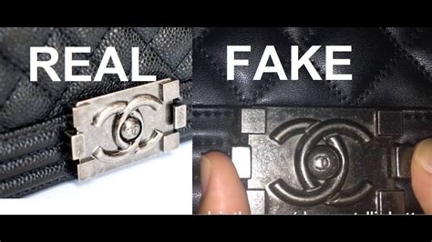 authentic chanel boy|how to tell real Chanel.